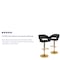 Flash Furniture 2PK Black Vinyl Adjustable Height Barstool 2-CH-122070-BK-G-GG - alternate 5